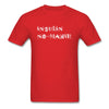 Insulin No-Makie Diabetic #Warrior Pride Funny T-Shirt - red