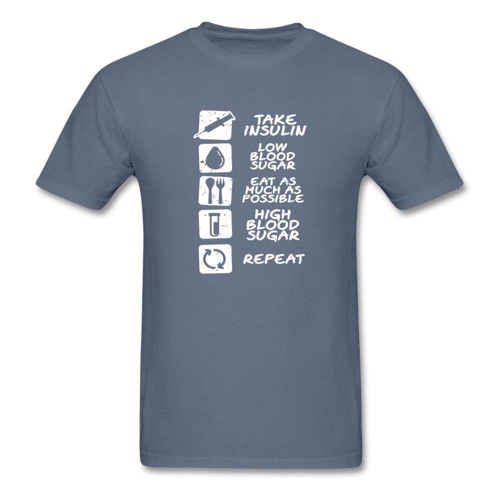 A Type Ones Day Adult Classic Softyle T-Shirt - adult t-shirt, awa, diabetic, shirt, SPOD, Sportswear, T-Shirts, the day in the life, type one diabetes, Workwear