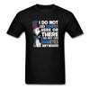 Funny Diabetic Humor Awareness Softstyle Unisex T-Shirt - black