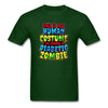 Human Costume Diabetic Zombie T-Shirt Halloween Humor : Unisex Tee Shirt - forest green