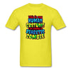 Human Costume Diabetic Zombie T-Shirt Halloween Humor : Unisex Tee Shirt - yellow