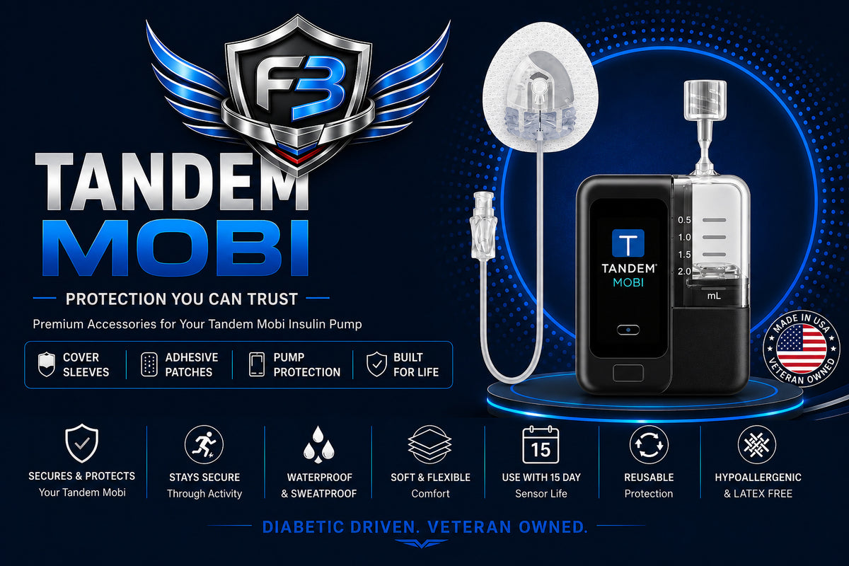Tandem Mobi Accessories | Patches, Covers & Infusion Set Protection