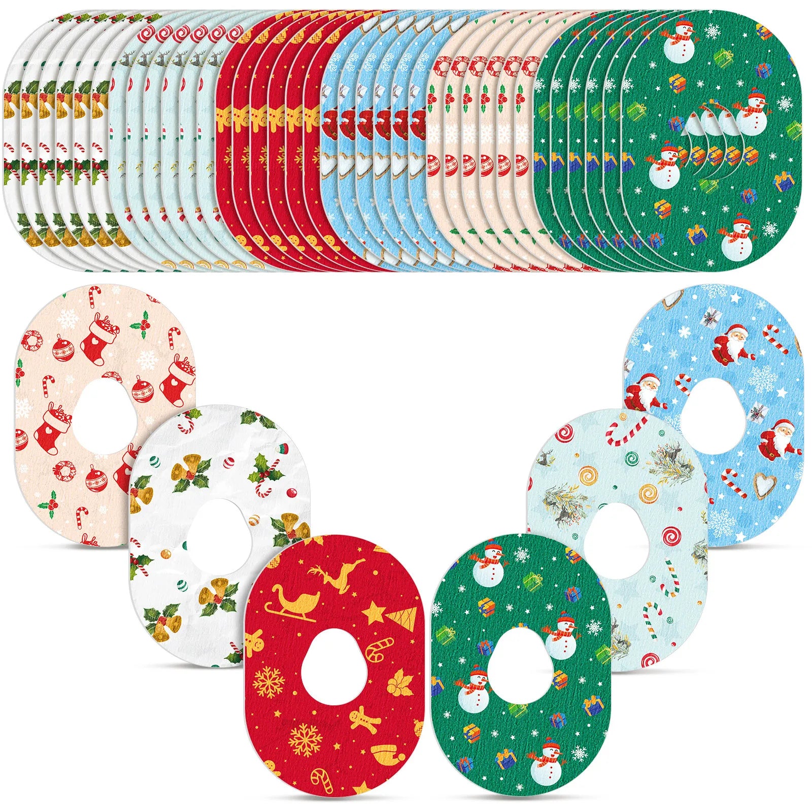 Adhesive Patch for Dexcom G6 Dexcom G7 Libre 3 Omnipod Waterproof Split Backing CGM Tape