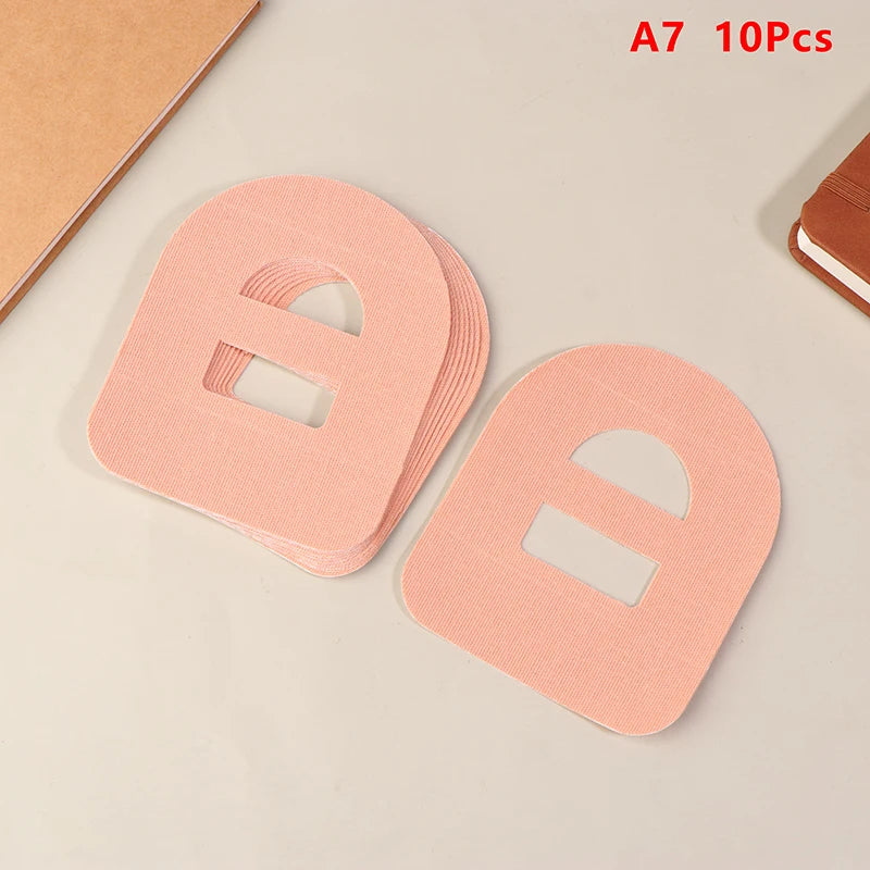 10Pcs Waterproof Adhesive Patches CGM Sensor Patch Glucose Meter Sensor Fixing Sticker Long Lasting Blood Glucose Monitoring