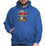 Type 1 Diabetes Ugly Christmas Men's Hoodie - royal blue
