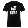 Duck Fiabetes Funny Diabetic Humor Unisex Softyle T-Shirt - black