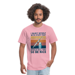 Be Nice To Diabetics Insulin Humor Unisex T-Shirt - pink