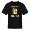 Juice Box Hero Diabetic Humor Kids Softstyle Premium T-Shirt - black