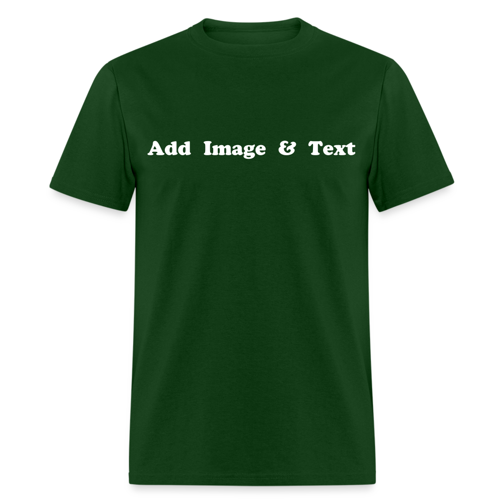 Create Your Own Apparel Text Design Gift Design Studio - forest green