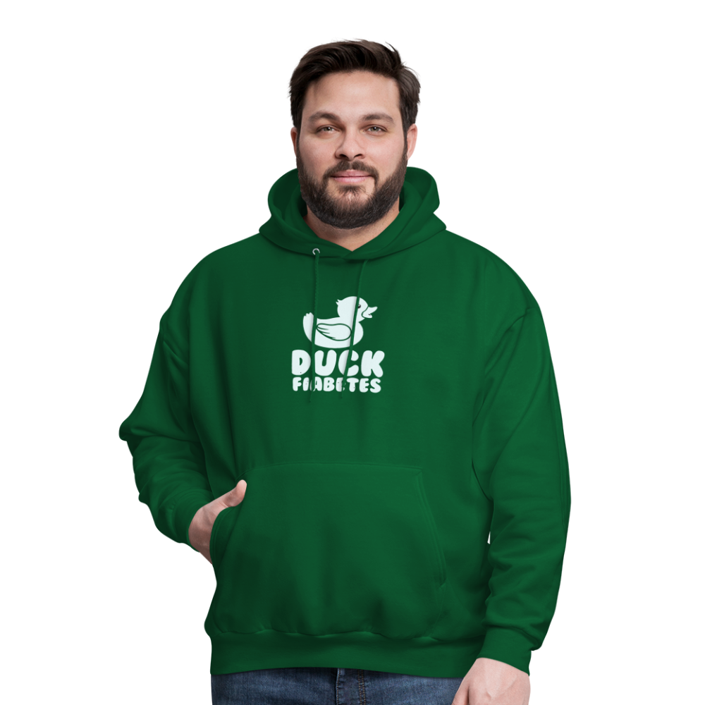 Duck Fiabetes Diabetic Humor Unisex Premium Comfort Hoodie - forest green