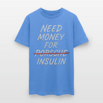 Need Money For Porsche / Insulin Parody Unisex T-Shirt - carolina blue