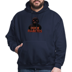 Duck Fiabetes Adult Unisex Comfort Hoodie - navy