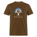 Diabetes Awareness Tree Of Love & Life Unisex T-Shirt - brown