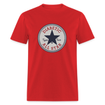 Type 2 All-Star Diabetic Adult Unisex Ringspun Cotton T-Shirt - red
