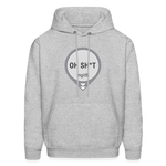 Dexcom Oh Sh*t Crash Alert Humor Humor Unisex Contrast Hoodie - heather gray