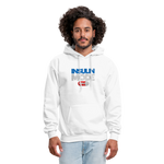 Insulin Mode On Gamers Adult Parody Premium Unisex Hoodie - white