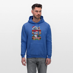 Type 1 Diabetes Ugly Christmas Men's Hoodie - royal blue