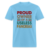 Proud Owner Of A Useless Pancreas Softstyle Unisex T-Shirt - aquatic blue