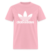 Diabadass 3 Leaf Diabetes Warrior Premium Unisex T-Shirt - pink