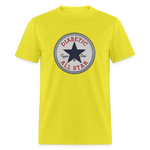 Type 1 All-Star Diabetic Morale Adult Unisex Ringspun Cotton T-Shirt - yellow