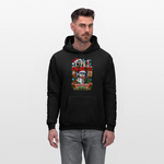 Type 1 Diabetes Ugly Christmas Men's Hoodie - black
