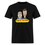 Beetus & Butthead Mashup Parody Diabetes Unisex Adult T-Shirt - black
