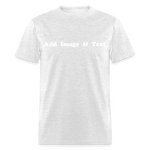 Create Your Own Apparel Text Design Gift Design Studio - light heather gray