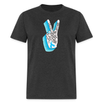 Faith Love Hope joy Peace cure Diabetes Awareness T-Shirt Unisex T-Shirt - heather black