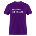 Insulin No-Makie Diabetic #Warrior Pride Funny T-Shirt - purple