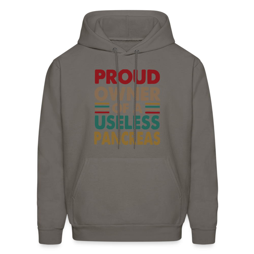 Proud Owner Of A Useless Pancreas Softstyle Unisex Hoodie - asphalt gray