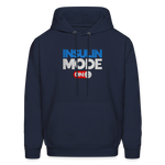 Insulin Mode On Gamers Adult Parody Premium Unisex Hoodie - navy