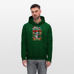 Type 1 Diabetes Ugly Christmas Men's Hoodie - forest green