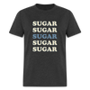 Hey Sugar Sugar Diabetes Awareness Adult Unisex T-Shirt - heather black