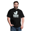 Duck Fiabetes Funny Diabetic Humor Unisex Softyle T-Shirt - black