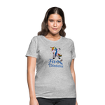 Ladies Fu** Diabetes Humor Premium Women's T-Shirt - heather gray
