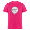 Dexcom Oh Sh*t Crash Alert Humor Humor Unisex T-Shirt - fuchsia