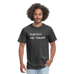 Insulin No-Makie Diabetic #Warrior Pride Funny T-Shirt - heather black