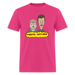 Beetus & Butthead Mashup Parody Diabetes Unisex Adult T-Shirt - fuchsia