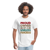 Proud Owner Of A Useless Pancreas Softstyle Unisex T-Shirt - white