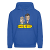 Beetus and Butthead Mashup Adult Unisex Comfort Hoodie - royal blue