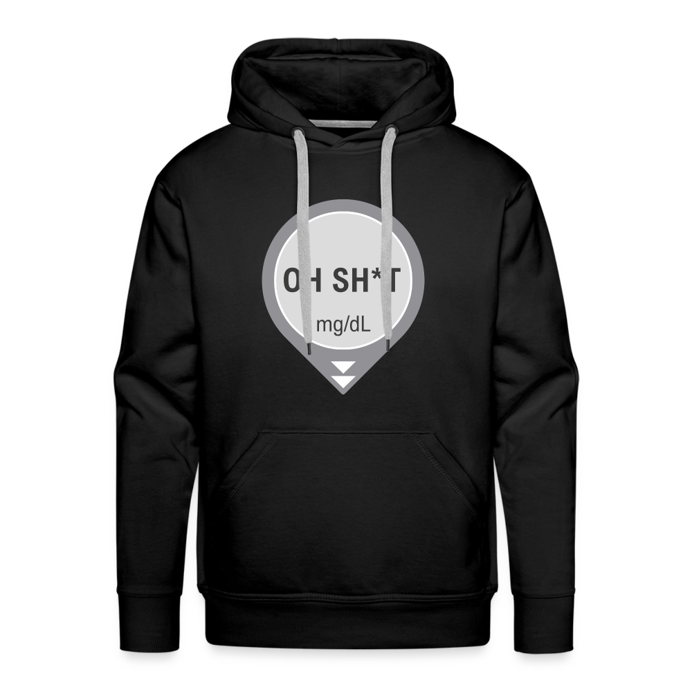 Dexcom Oh Sh*t Lows Premium Unisex Hoodie - black