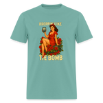 Droppin' Like The Bomb Diabetic Humor Unisex Comfort T-Shirt - aquatic