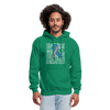 Diabetes Awareness Ribbon Unisex Softstyle Hoodie - kelly green