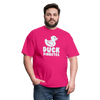 Duck Fiabetes Funny Diabetic Humor Unisex Softyle T-Shirt - fuchsia