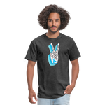 Faith Love Hope joy Peace cure Diabetes Awareness T-Shirt Unisex T-Shirt - heather black