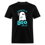 Diabetes Is Boo Sheet Funny Diabetic Halloween Humor Unisex T-Shirt - black