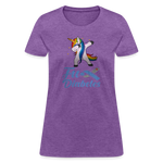 Ladies Fu** Diabetes Humor Premium Women's T-Shirt - purple heather