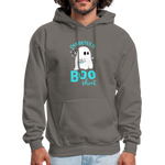 Diabetes Is Boo Sheet Humor Softstyle Unisex Hoodie - asphalt gray