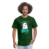 Diabetes Is Boo Sheet Funny Diabetic Halloween Humor Unisex T-Shirt - forest green