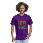 Proud Owner Of A Useless Pancreas Softstyle Unisex T-Shirt - purple